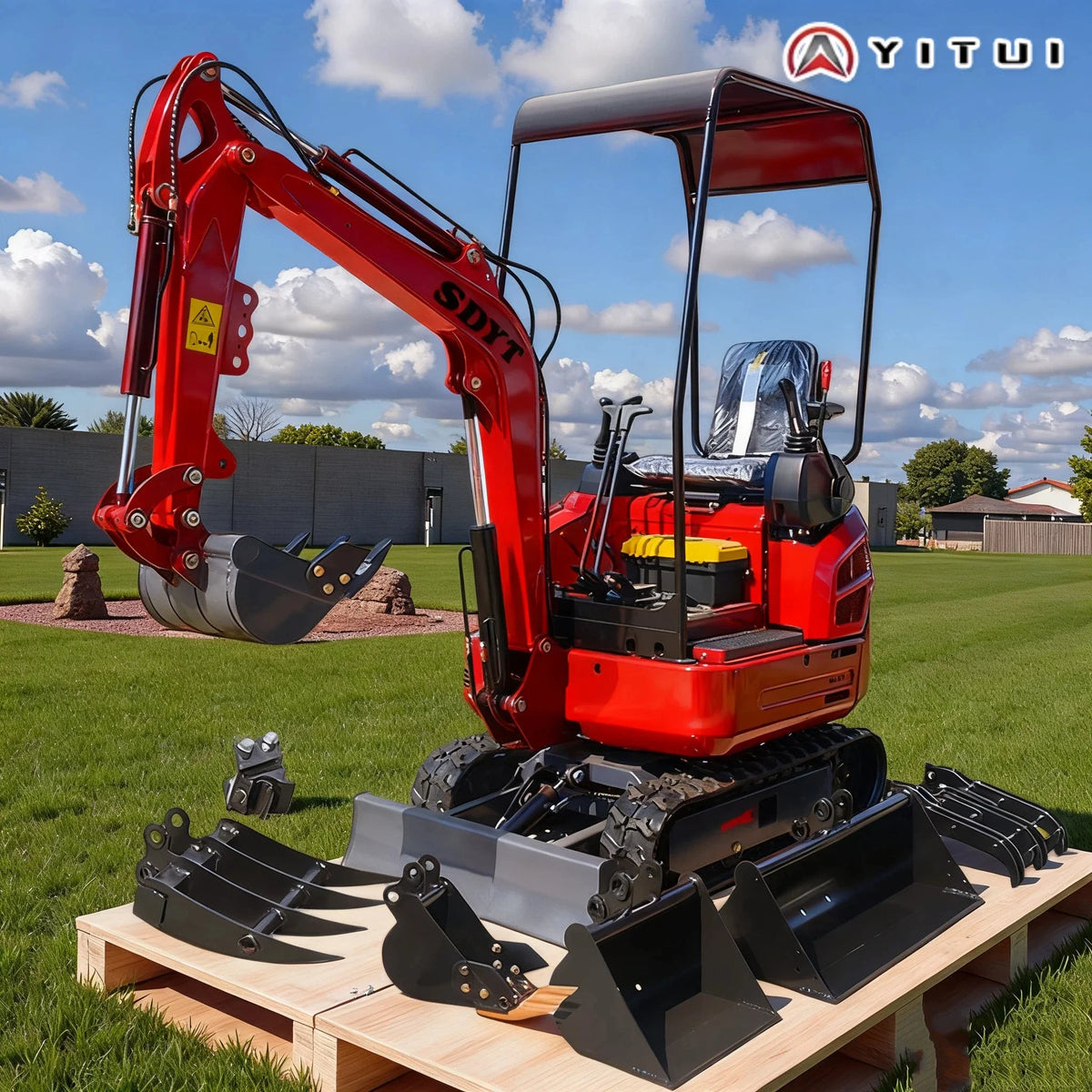 The Latest Fast Delivery Euro 5 Mini Excavator 2.0 Tons Kubota Engine Excavator Manufacturer Customized Mini Excavator