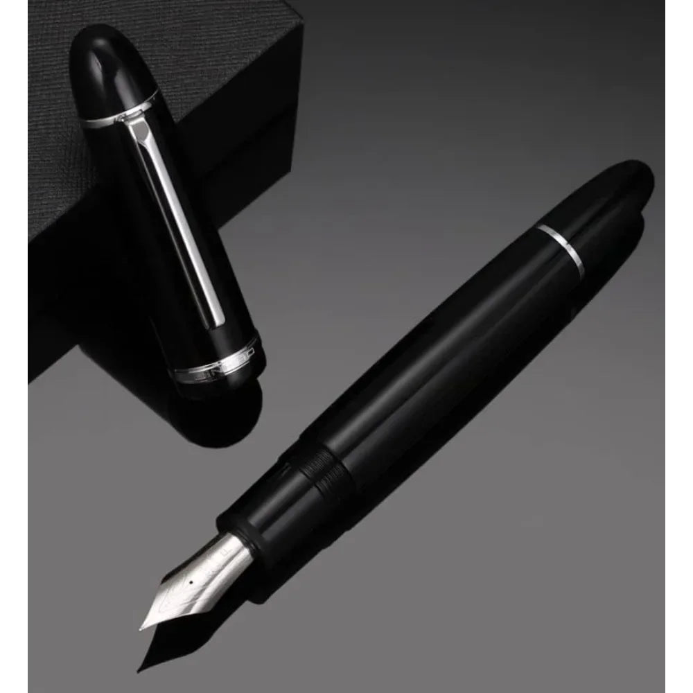 Jinhao X159 Classic ABS Fountain Pen 0.5mm/0.38mm Nib Ink Pens Set, Elegant Office Stationery Supplies