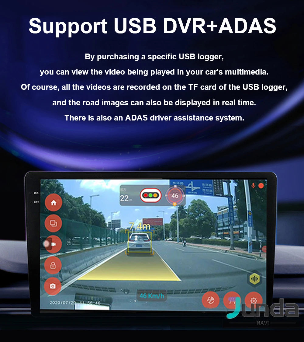 Android 16 Navigation Multimedia Player For Peugeot 2008 208 Series 2012 2013 2014 - 2018 Carplay Auto Stereo BT video Car radio