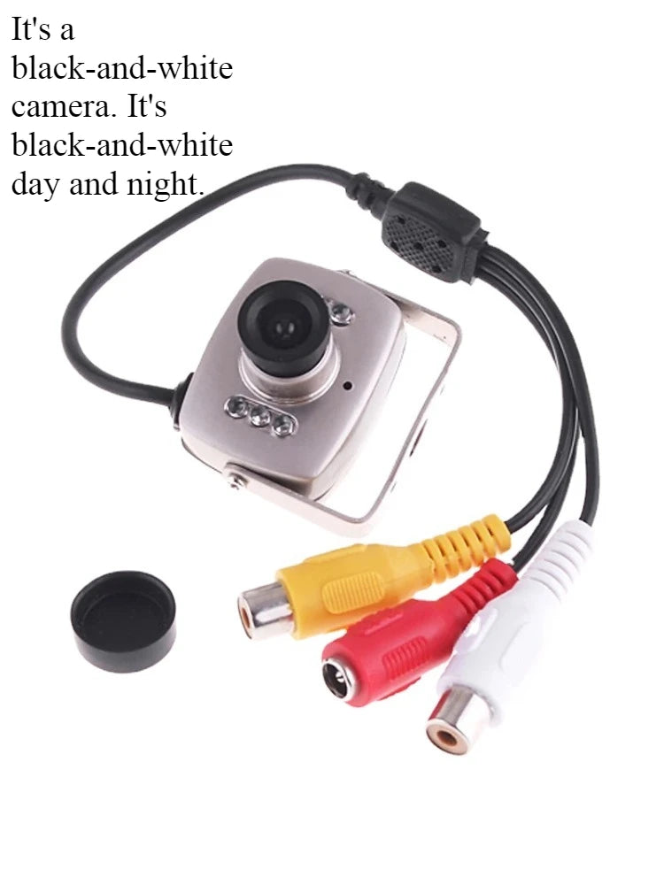 208C Mini Camera 3.6mm Wide Angle Lens 208B 800TVL Micro Cameras  PAL/NTSC Night Vision Monitoring Mini Infrared Camera 1pcs