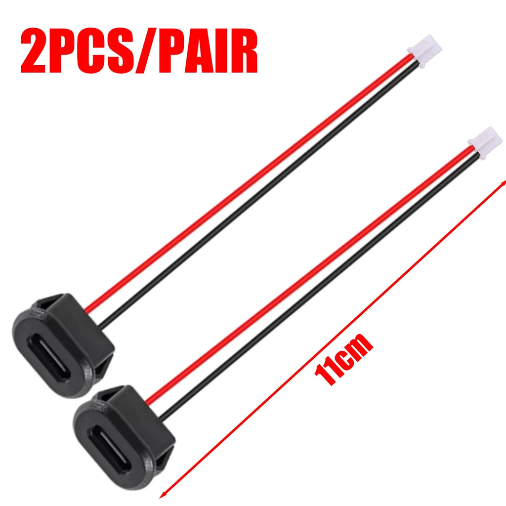USB Type C Connector Jack Female Type-C with Card Buckle 3A High Current Fast Charging Jack Port USB-C Charger Plug Socket