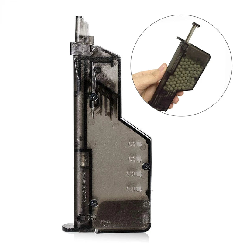 Airsoft Plastic 6mm BB Speed loader  220 100 Rounds War Games Combat Tactical BB Loader Paintball Outdoor Hunting Accessory