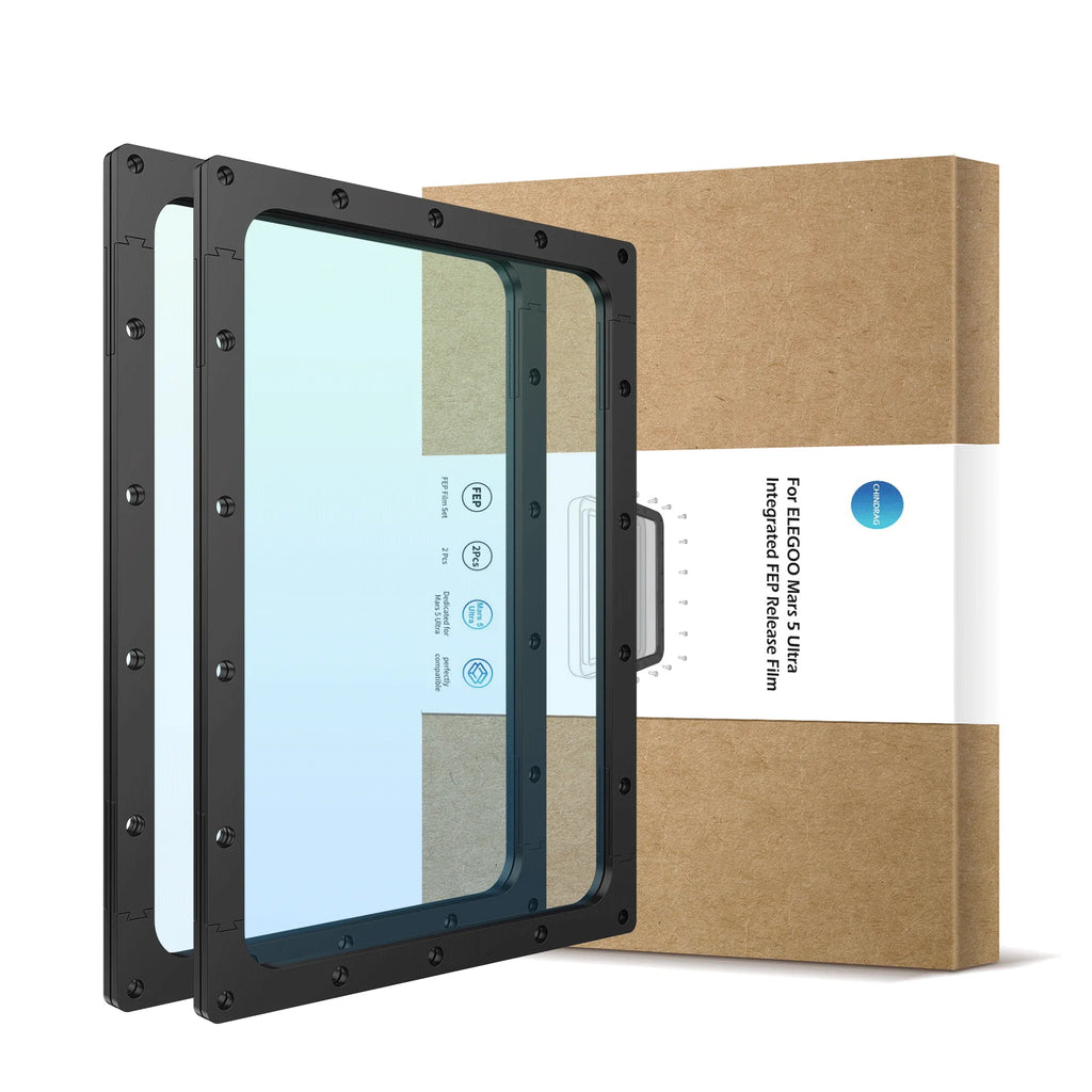 For ELEGOO Mars 5 /Mars 5 Ultra UV DLP LCD, Mars 5 Ultra/Mars 5 FEP Film Resin Vat FEP Upgrades 3D Printer Accessories