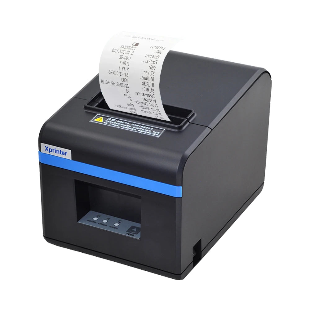 Xprinter N160II FCC Certified Imprimante Thermique Black White Thermal Inject Printer With LAN Resolution Stock Spare Parts