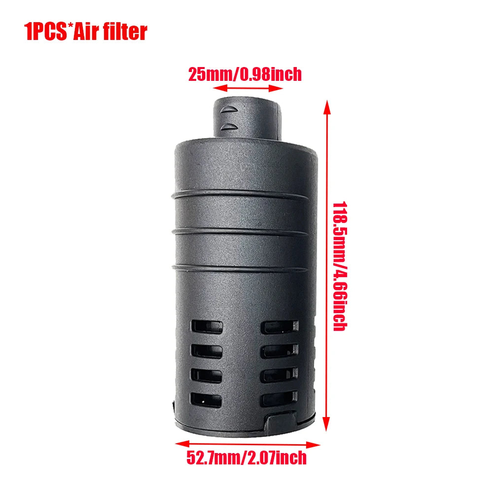 Air Diesel Heater Duct Pipe 25mm Diameter 0.6/1/2M Length Air Intake Filter for Webasto Dometic Eberspaecher