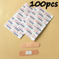100-600pcs Breathable Band Aid Waterproof Bandage First Aid Wound Dressing Medical Tape Wound Plaster Emergency Kits Bandaids
