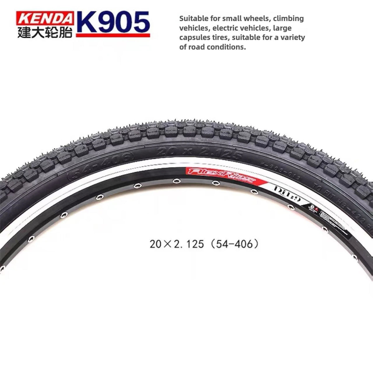 Kenda K905 20 24 26inch *1.75 1.95 2.125 2.3 Mountain Bike Dirt Racing BMX Performance Tire