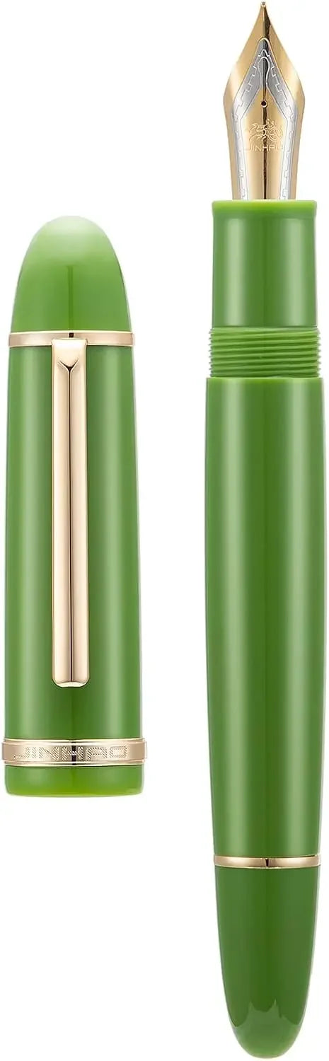 Jinhao X159 Classic ABS Fountain Pen 0.5mm/0.38mm Nib Ink Pens Set, Elegant Office Stationery Supplies