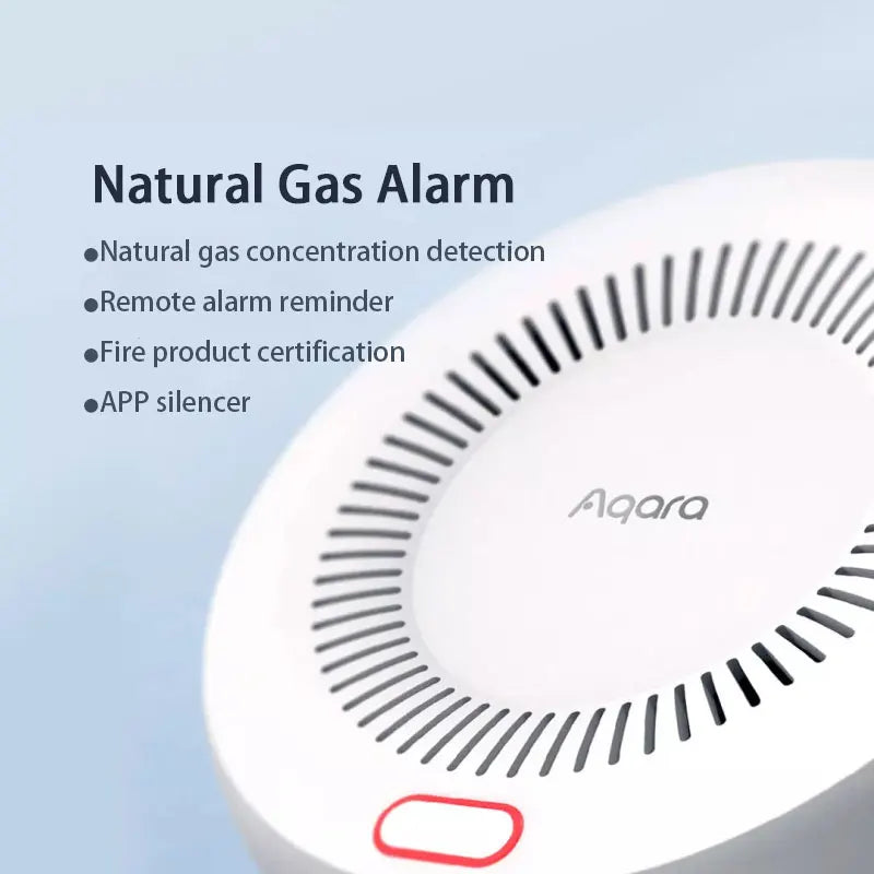 Aqara Smart Natural Gas Smoke Detector ZigBee Gas Leak Alarm Intelligent Linkage Smart Home Security For Mi Home Homekit APP