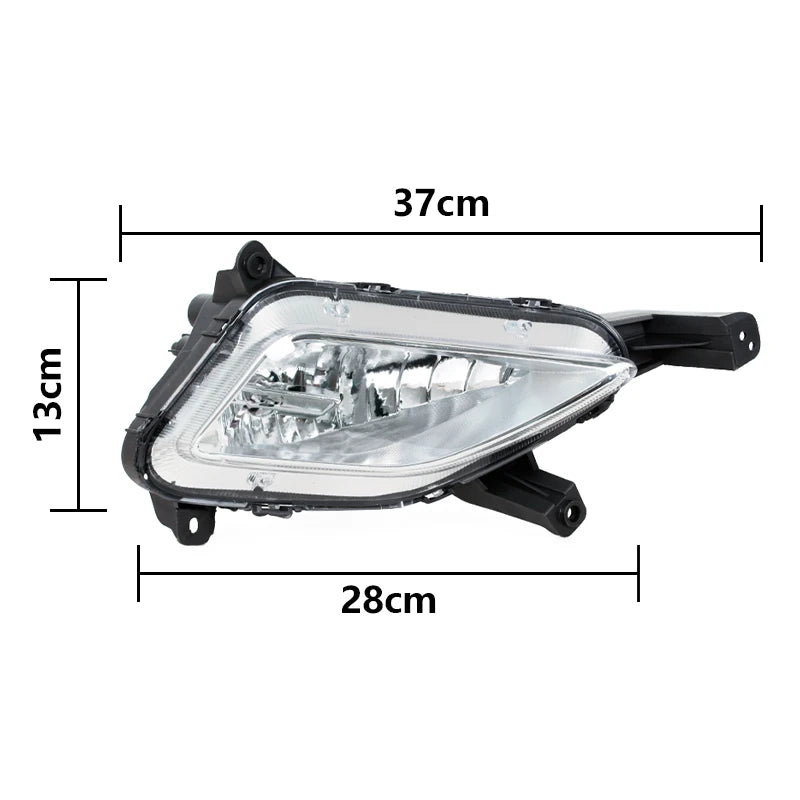 For Hyundai Sonata 2015 2016 2017 Front Fog Light Lamp Assembly Driving Light Daytime Running Light DRL Fog Lamp Signal Lamp