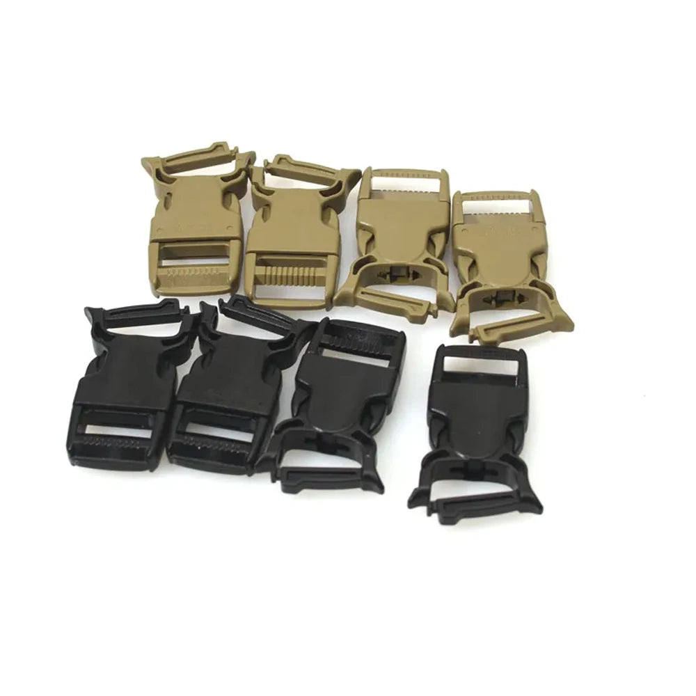 lot JPC2.0 Tactical Vest Replaceable Buckle 1-Inch Webbing Adjusting Buckle DuPont POM Buckle