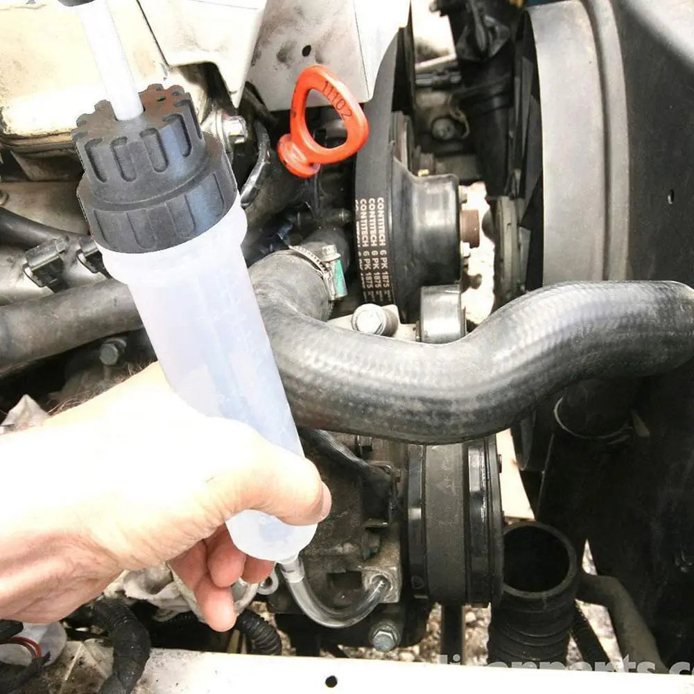 500cc Oil Fluid Extractor Filling Oil Change Syringe Bottle Transfer Automotive Fuel Extraction Pump Hand Tool Oil Extractor Pum
