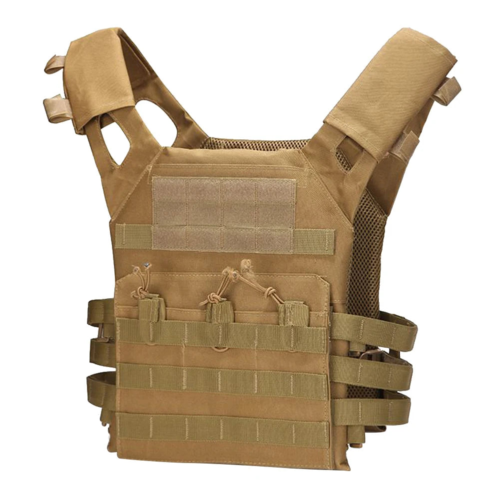 Tactical Vest Waterproof Outdoor Body Armor Lightweight JPC Molle Plate Carrier Hunting Vest CS Game Jungle Security Equipment