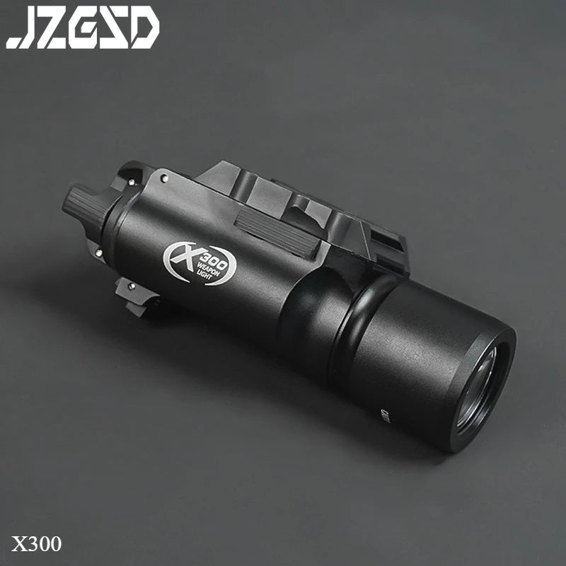 Tactical Gear SF X300U X300 Hanging Flashlight for Gloc G17 G19 Airsoft Hunting Scout Light Fit 20MM Rail Pistol Light