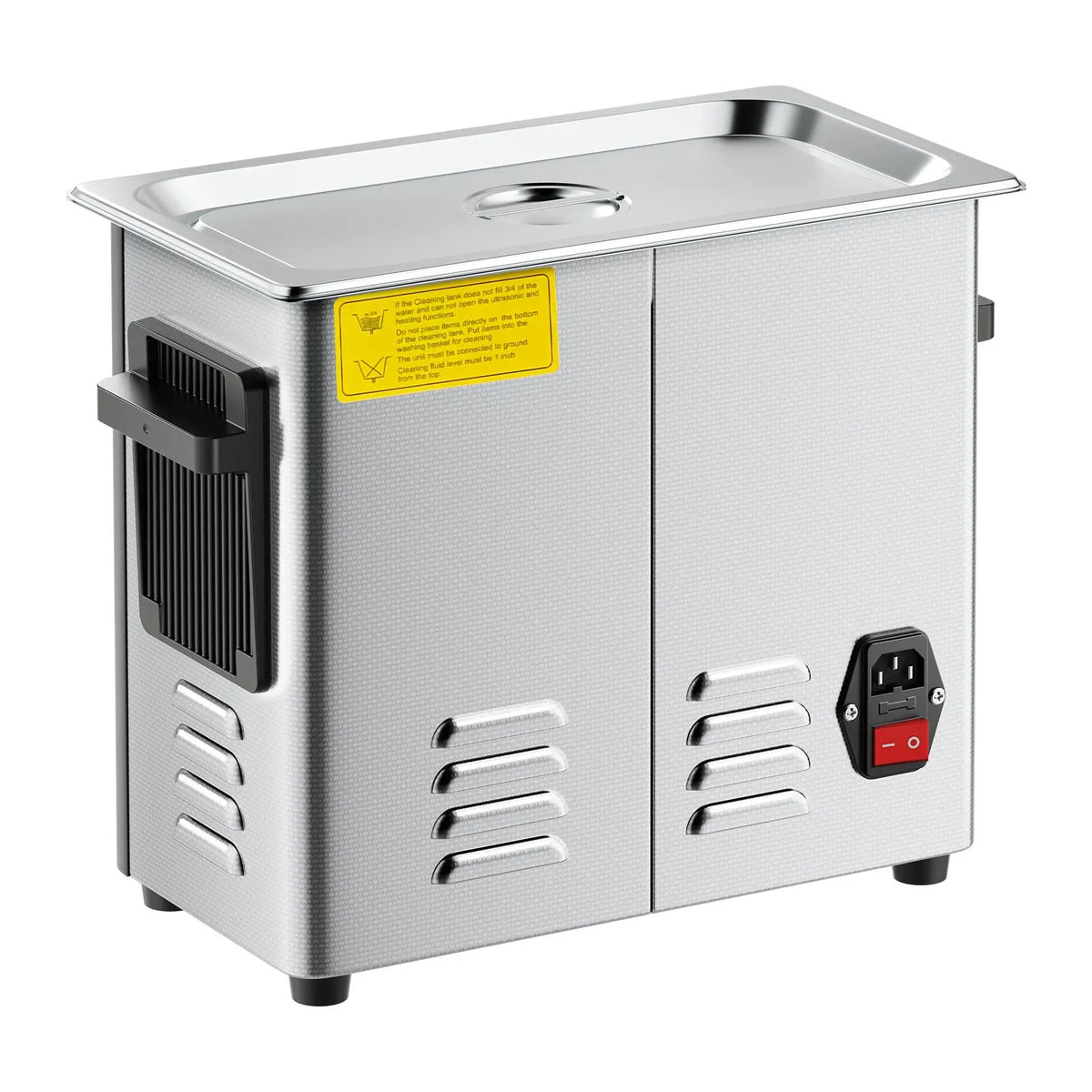 "6L Digital Stainless Steel Ultrasonic Cleaner with 120W Power & USB Connectivity for Car Cleaning"