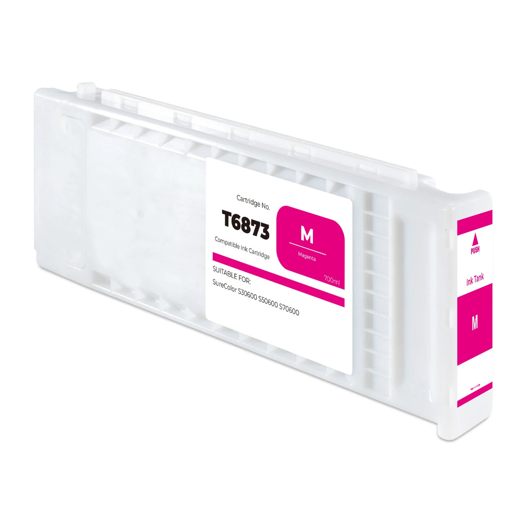 T6871 T6872 T6873 T6874 Compatible Ink Cartridge with Weak Solvent Ink with Chip for Epson S30600 S50600 S70600 Printer Ink