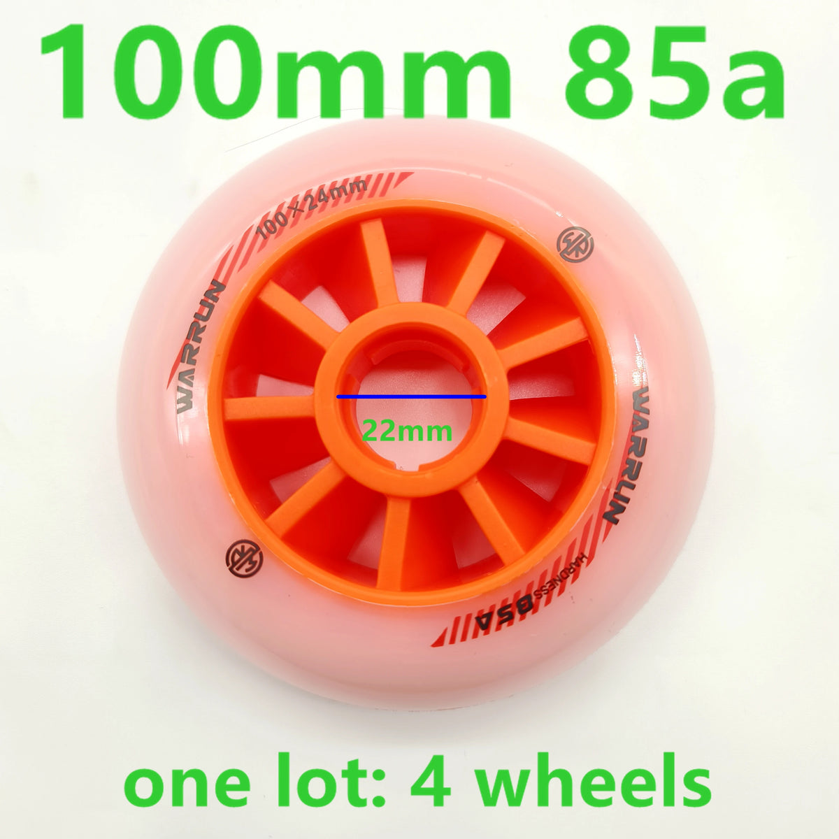 Free Shipping Skate Wheel Speed Wheel 84mm 90mm 100mm 110mm 4 Wheels Each Lot