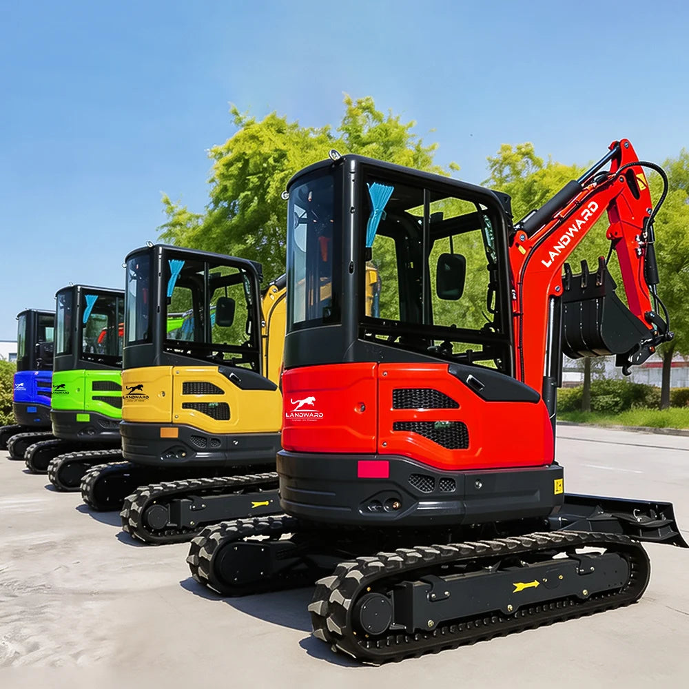 New 2.5 Ton Mini Excavator Agriculture Excavators XT25U Optional Diesel Engine Customize Euro 5 Hydraulic Crawler Mini Excavator