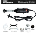 Tungfull 90-Degree Elbow Die Grinder Mold Polisher 550W Multi-Functiont Rotary Tool for Metal Grinding, Wood Carving, Polishing