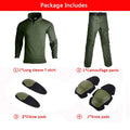 Green Tactical Uniform Suits Milit Multicam Military Camouflage Suit Combat Shirt + Pants Sets Airsoft Hunting Paintball Outdoor