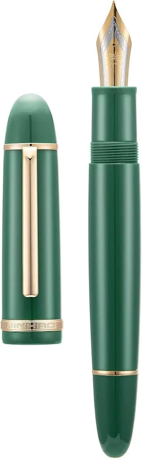 Jinhao X159 Classic ABS Fountain Pen 0.5mm/0.38mm Nib Ink Pens Set, Elegant Office Stationery Supplies