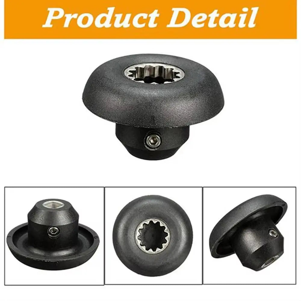 1Set Mushroom Head Connector Blender Drive Socket Black Universal Blender Spare Parts with Wrench Screw for Vitamix Blender