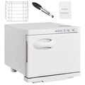 Hot 8L Spa Electric Towel Warmer Cabinet 2-in-1 with Stainless Steel Rack Holds 16 Towels All Ro
