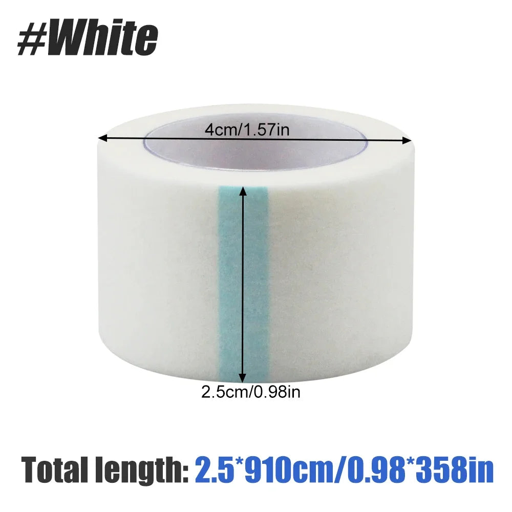 5Rolls Micropore Tape - Breathable Paper Tapes,Latex-Free Paper Surgical Tape - Individually Boxed Paper Bandage Tapes Rolls