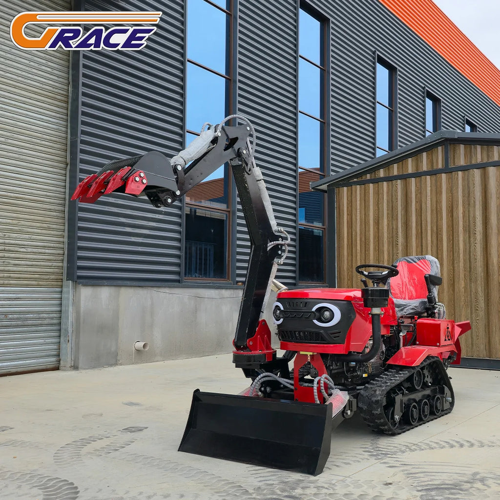Customized 2025 Brand New 35hp Diesel 4WD Agricultural Tractor Commercial Farm Equipment EPA CE Approved Factory Price for Sale