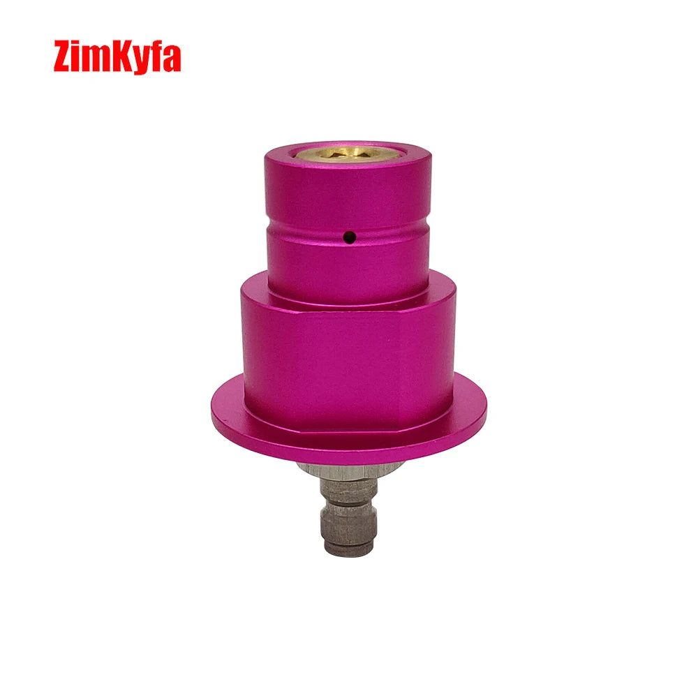 External CO2 Source Tank Hose Adapter Adaptor for Sodastream Soda Water Machine Replace 60L Quick Connect Pink Cylinder