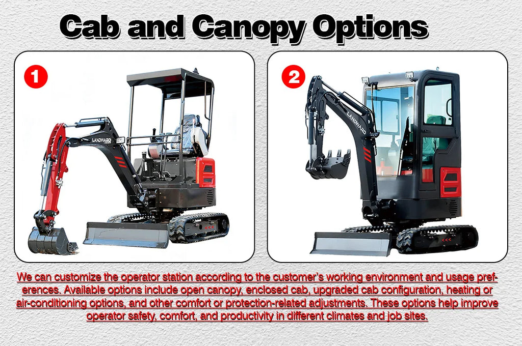 New 2.5 Ton Mini Excavator Agriculture Excavators XT25U Optional Diesel Engine Customize Euro 5 Hydraulic Crawler Mini Excavator