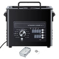 "3L Stainless Steel Ultrasonic Cleaner with Digital Knob Control and USB Power Source"
