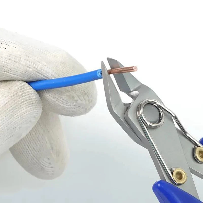 RL-0001 5" Precision High Precision Cutting  Diagonal Pliers for Wire Cable Cutter High HardnessElectronic Repair Hand Tools