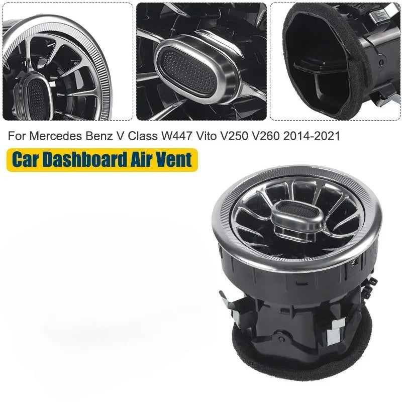 Air Vent Grilles Suitable for The Front Dashboard for Mercedes-Benz W447/Vito V250 V260 Vehicles A4478308602 A4478308502