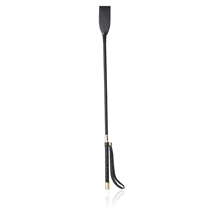Riding Crop Durable Equestrian Training PU Leather Outdoor Portable Pointer Lightweight Non Slip With Handle Horse Whip Racing