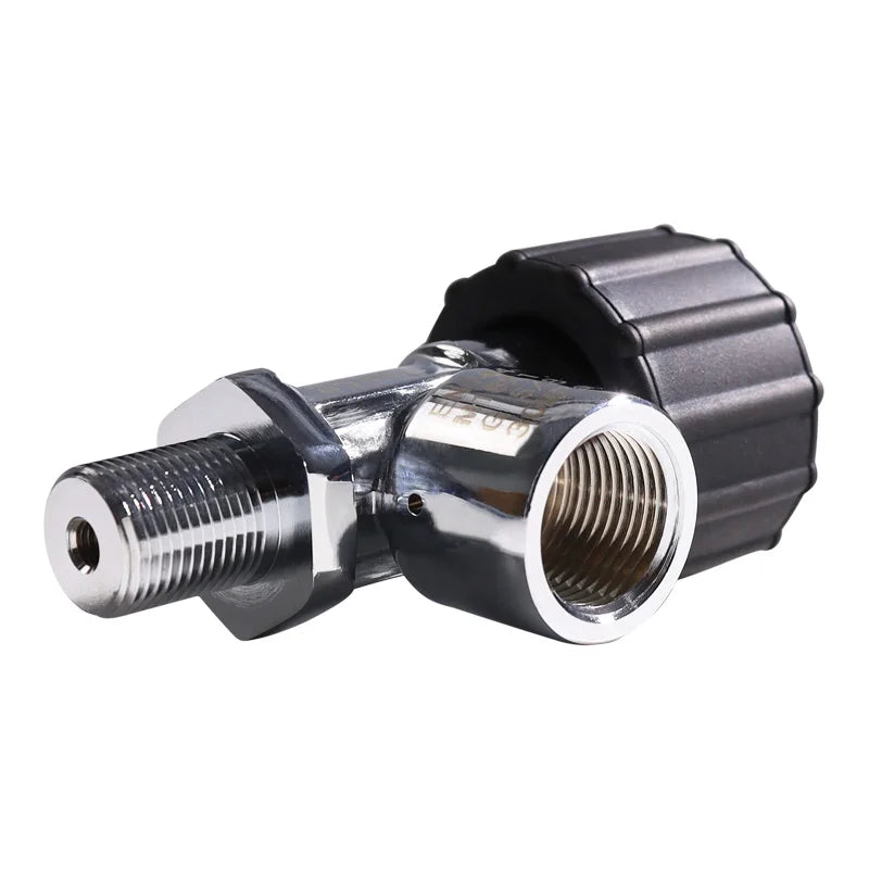 Chrome Plated Brass BRAND NEW GAS REGULATOR for CYLINDER ARGON CO2 with Male Thread M18*1.5 and Female Out Thread G5/8