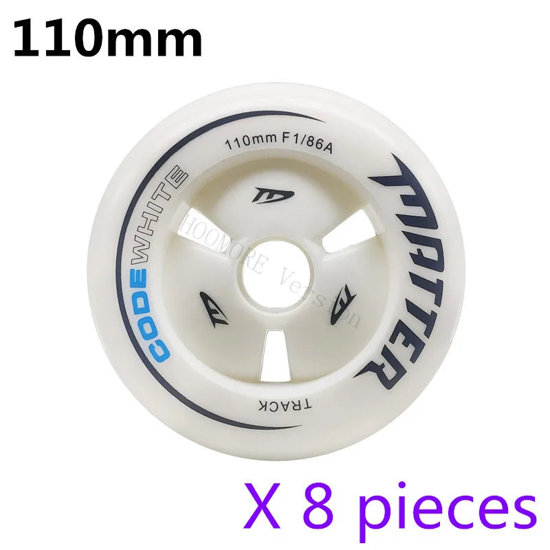 MATTER Gi3 inline speed skates tyre G13 speed skating wheels 86A 90mm 100mm 110mm Track Road Marathon Race ruedas F1 Speed Wheel