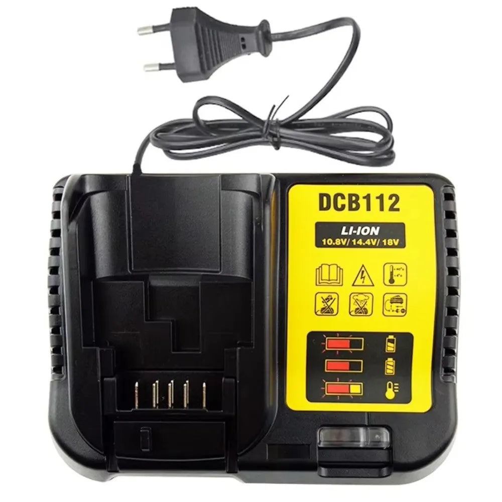 DCB112 Lithium Battery Charger 18V 20V Converter Base Battery Adapter Plastic Electrical Tool Accessory