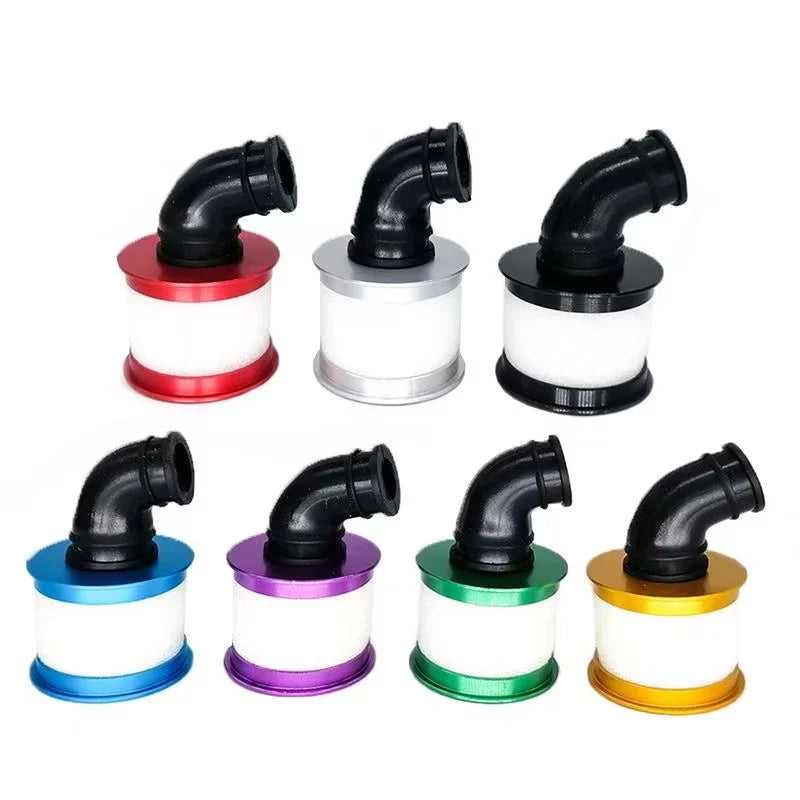 1/10 RC Model Nitro Car Aluminum Air Filter Spare Part HSP 04104 (02028) Compatible with 94122 94166 94177 94188