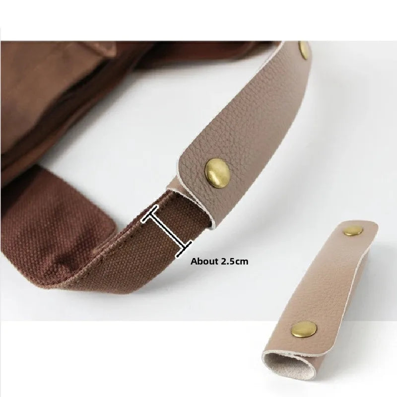 Luggage handle protection leather case Anti-slip shoulder strap leather pad Travel bag trolley leather case bag strap cover