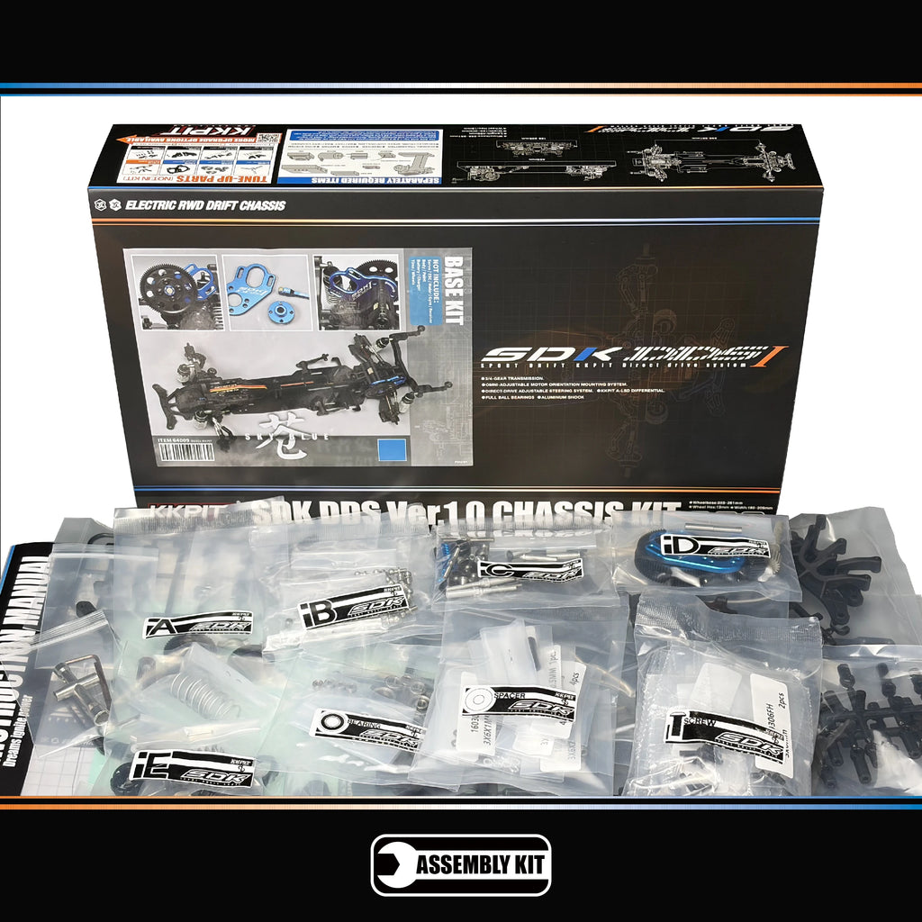 KKPIT SDK DDS Ver.1.0 1/10 Electric R/C DRIFT Chassis KIT
