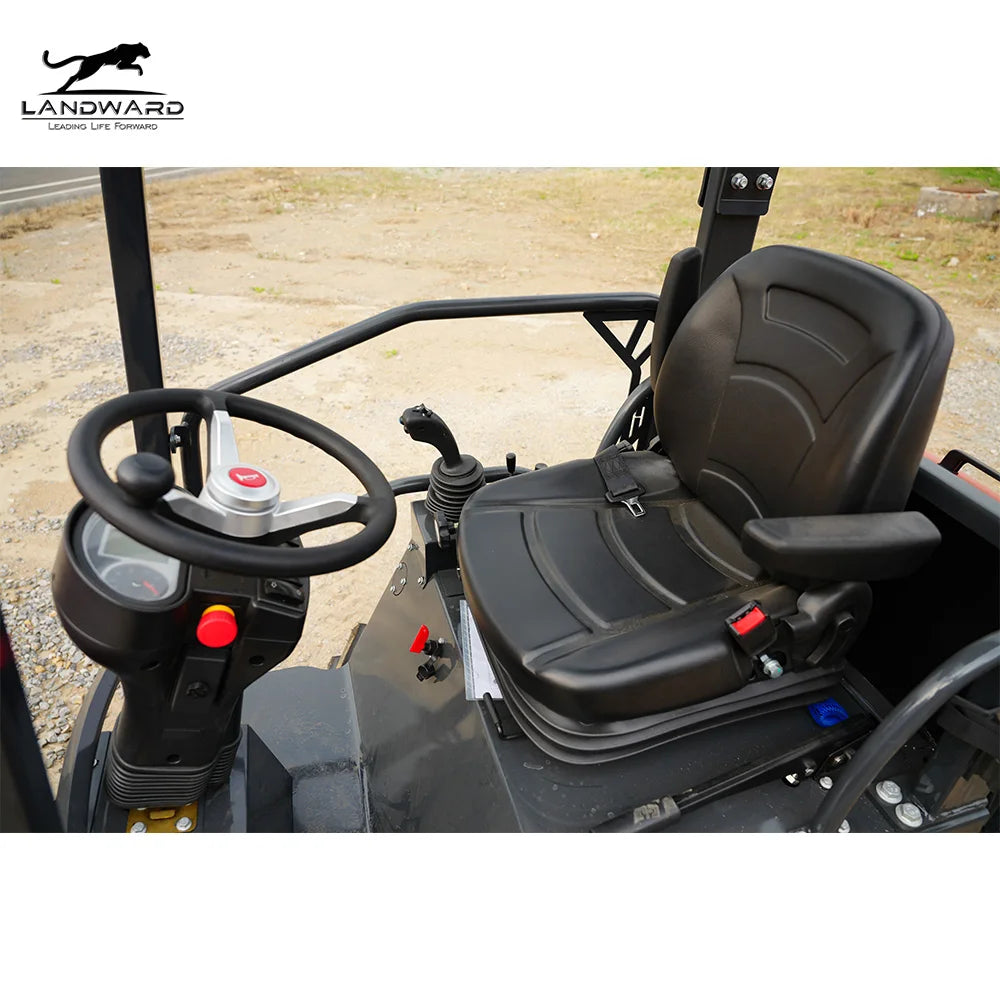Europe Best-Selling Compact Loader W1160 Mini Loader LANDWARD Original Japanese Diesel Engine Wheel Diesel Loader Customization