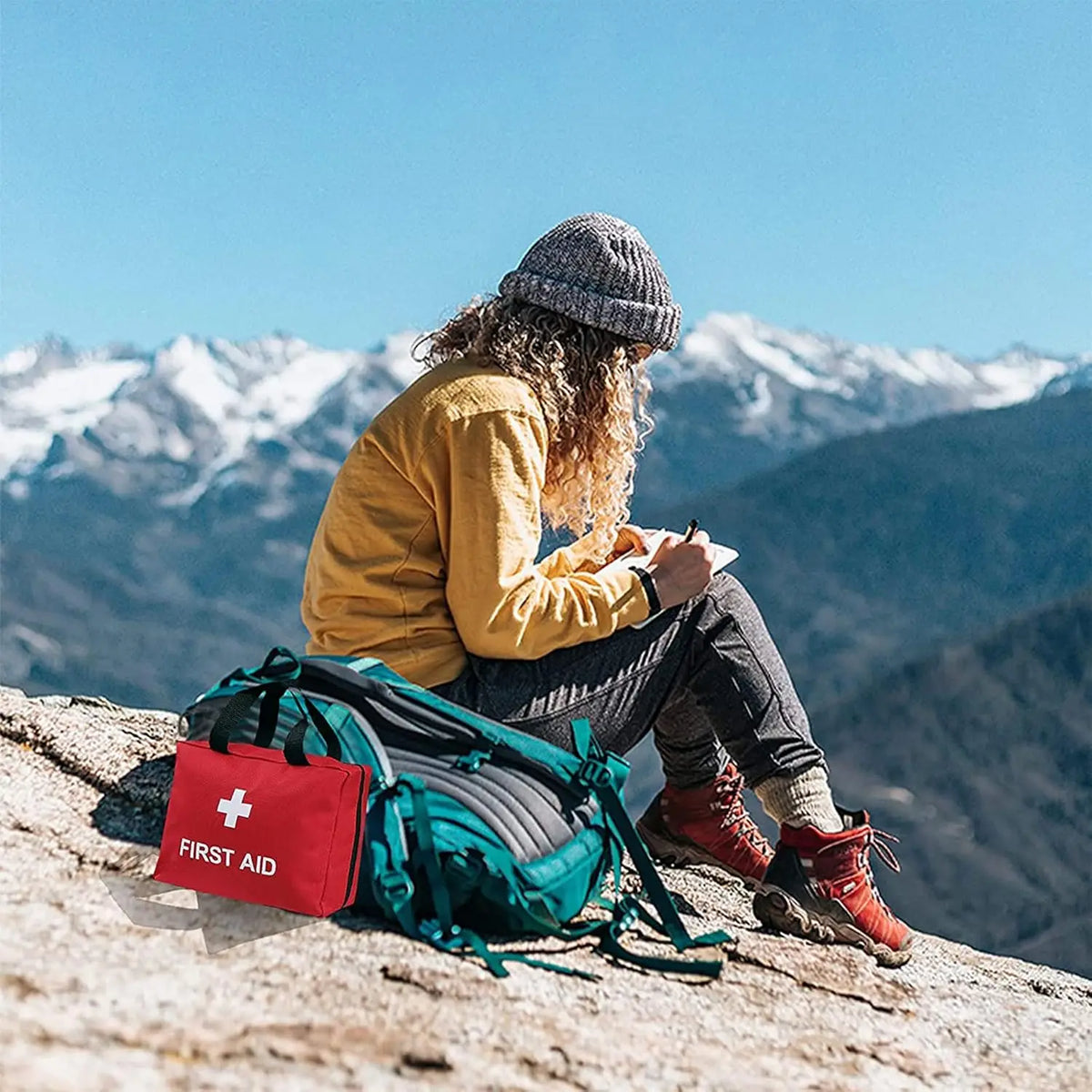 First Aid Kit，First Aid Supplies for Emergencies and Survival Situations | Ideal for Cars, Trucks