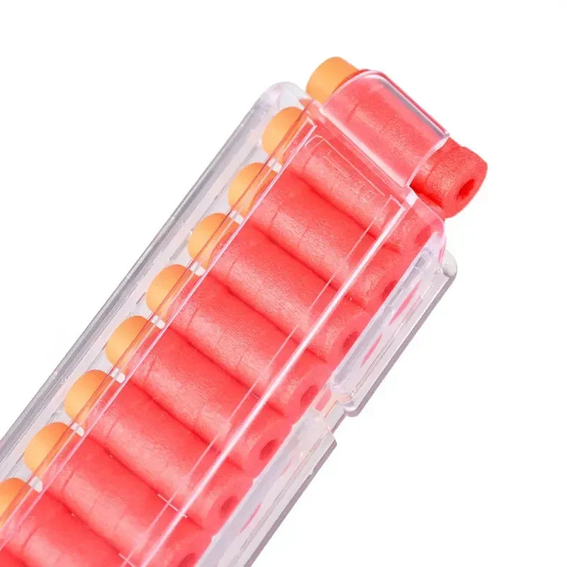 200PCS Worker 3-Ring Bamboo-Shaped Darts For Emitter Soft Bullet Toy Gun Accessories Foam Darts Bullets Kids Outdoor Toys