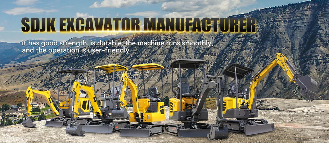 Hot Selling 1 Ton 2 Ton Mini Excavator Multifunctional Track Enclosed 2.5 Ton Small Excavator Customized and Fast Delivery