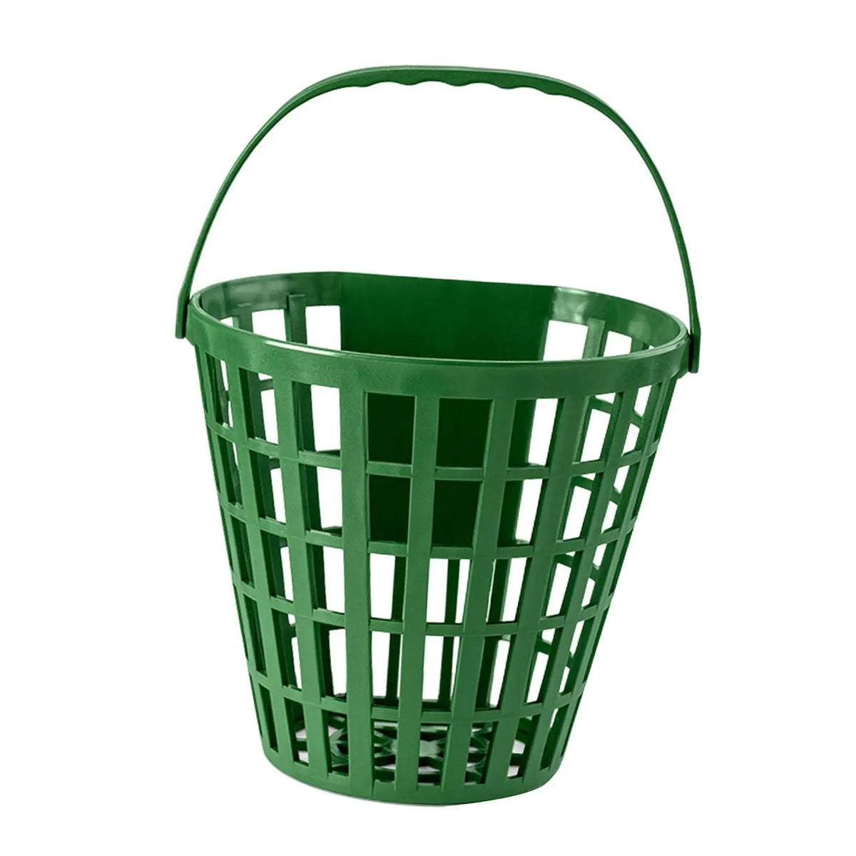 Golf Ball Basket Ball Bucket Stable Carry Bucket Anti Rolling Practical with Handle for Practice Course Driving Range Court