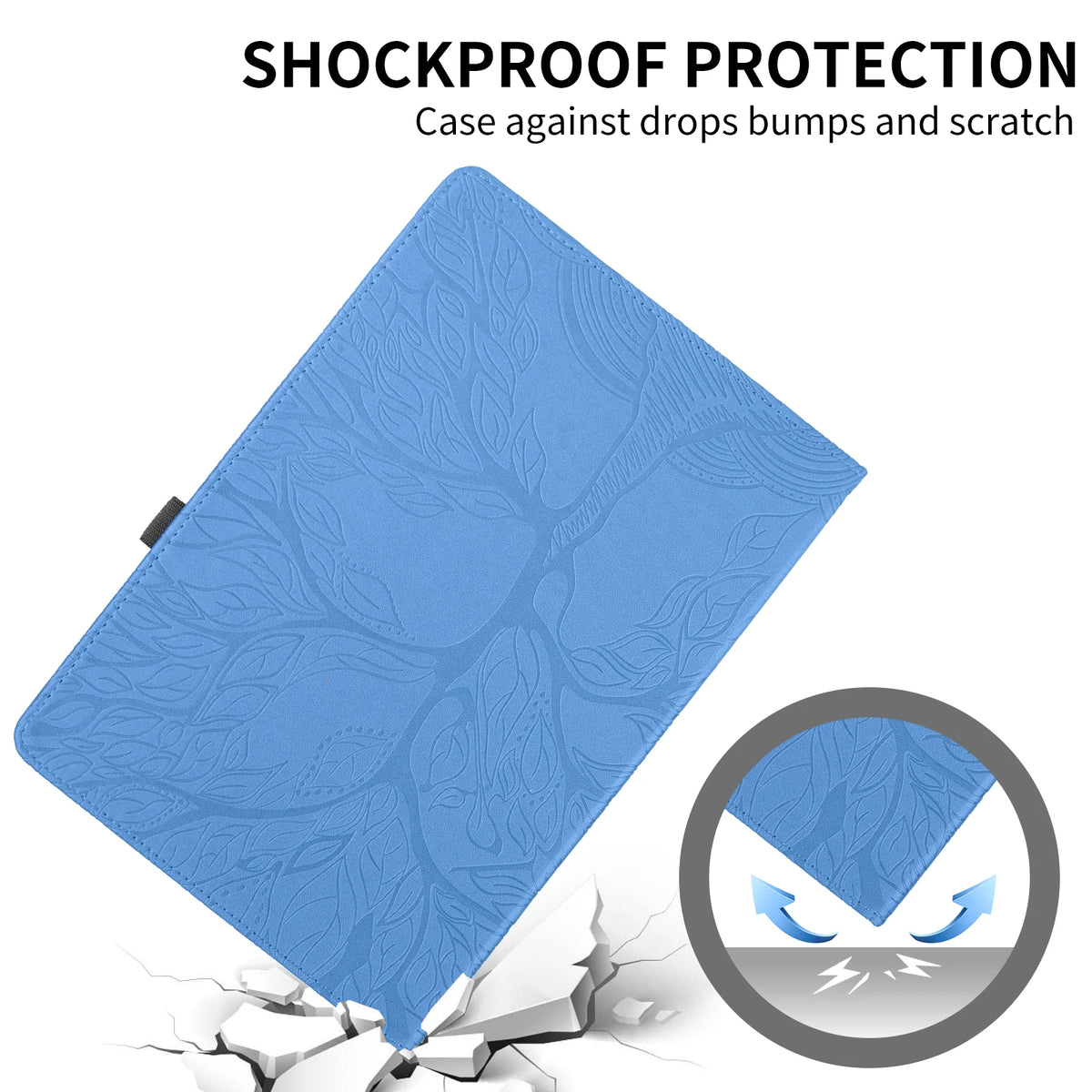360 Rotating Embossed Life Tree Leather Wallet Case For Honor Pad 10 2025 12.1 X9A X9 Pro X8 V9 11.5 inch Card Holder Flip Cover