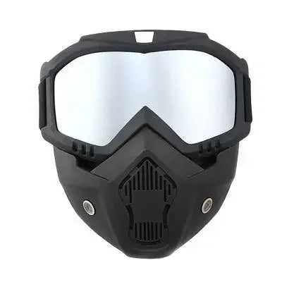 Goggles Full Face Hd Transparent Fog-proof Sand-proof Electric Welding Protective Glasses Versatile Breath-proof Windproof Mask