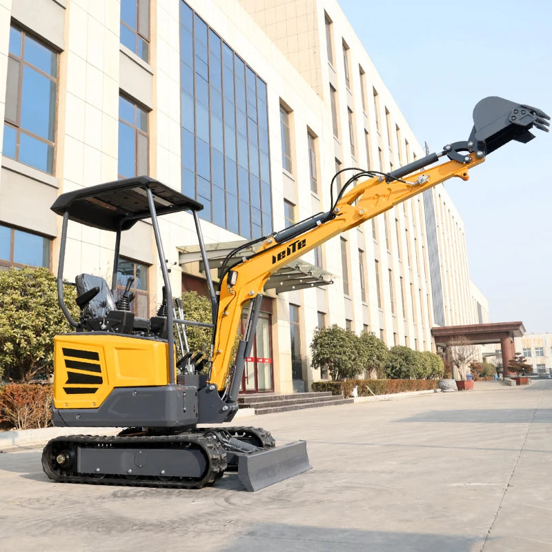 Fast Delivery Mini Excavators 1.8 Ton Small Excavators Euro 5/EPA Customizable Home Farm 1800 Small Bagger Sale Mini Digger