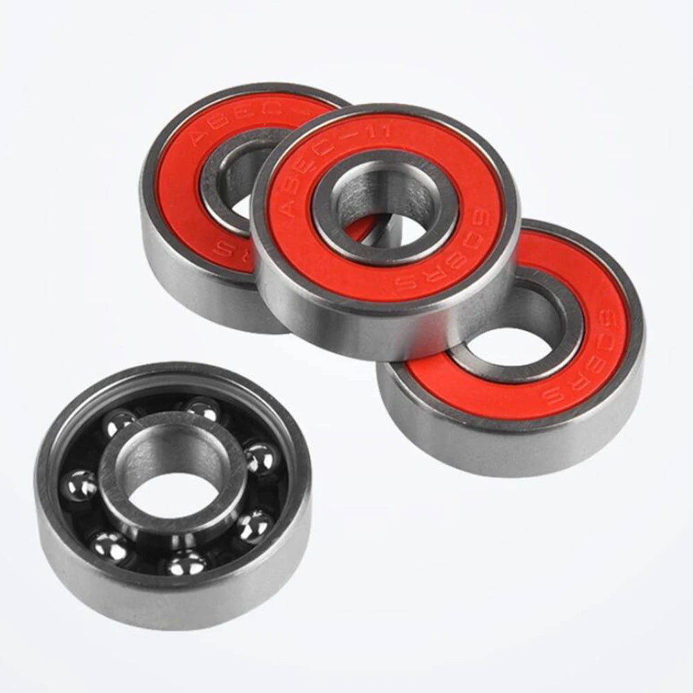 8Pc ABEC-11 608 Bearings For Skateboards Roller Skates Scooters Scooter Wheel Bearings 8x22x7mm High Speed Sliding Plate Bearing